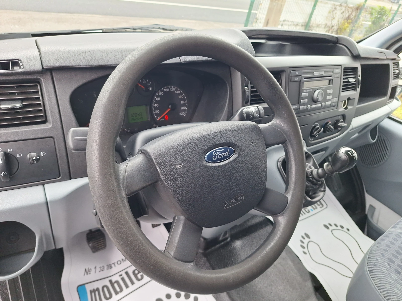 Ford Transit 2.2tdci 125ks Klimatik Italia!, снимка 13 - Бусове и автобуси - 56200426
