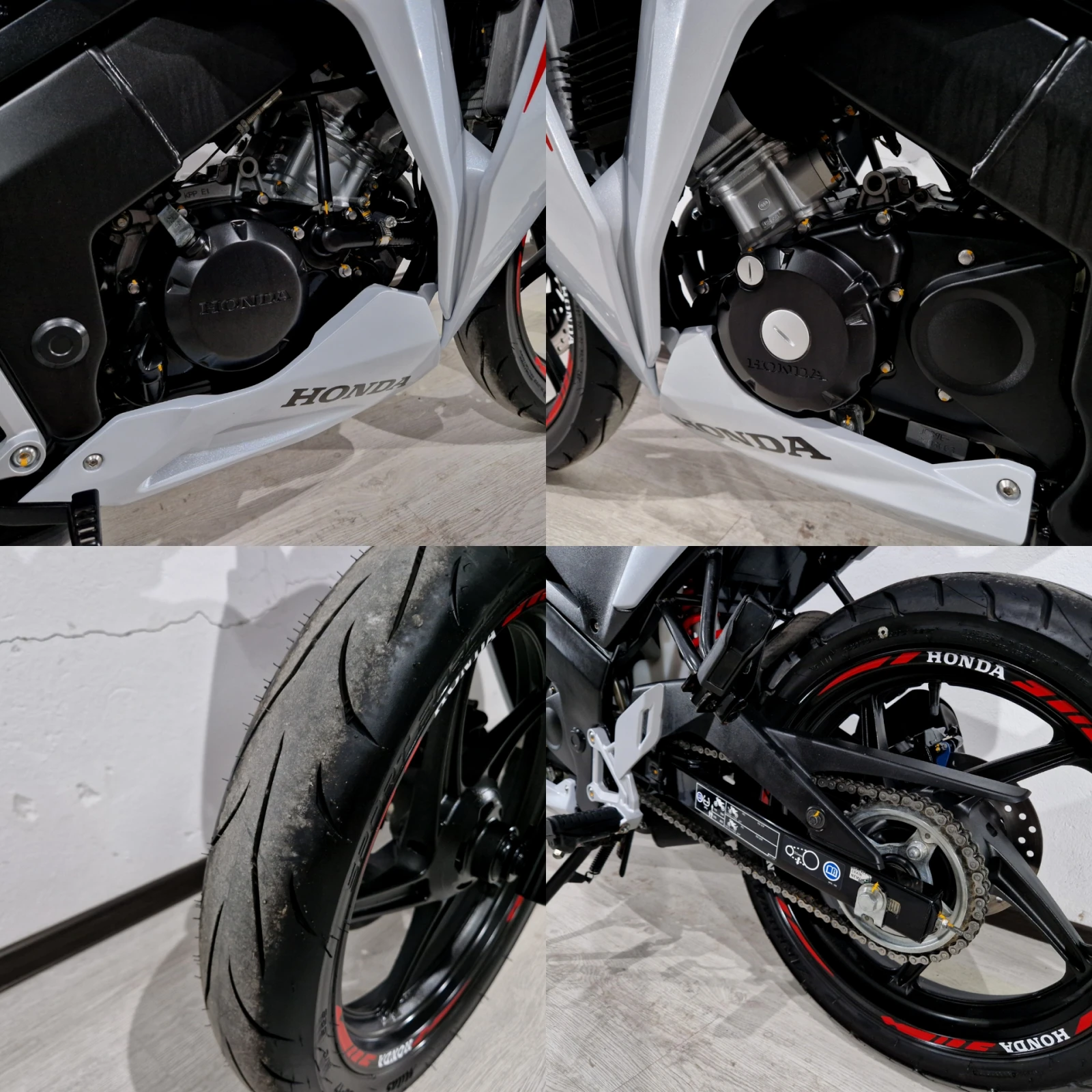 Honda Cbr 125Ri 2014г !9607км!, снимка 17 - Мотоциклети и мототехника - 55599518