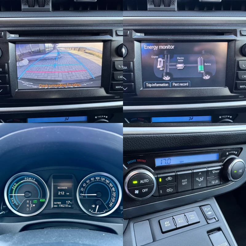 Toyota Auris 1.8 HYBRID / NAVI / CAMERA / LED / KEYLESS, снимка 15 - Автомобили и джипове - 52066241