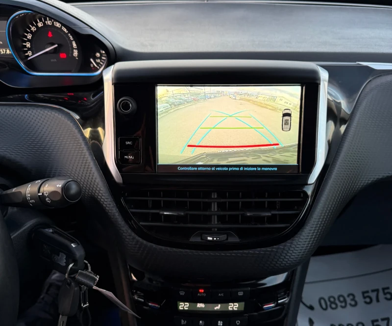 Peugeot 2008 1.2i-ALLURE-PREMIUM-ACTIVE CITY BRAKE-TOP-KAMERA, снимка 11 - Автомобили и джипове - 53585304