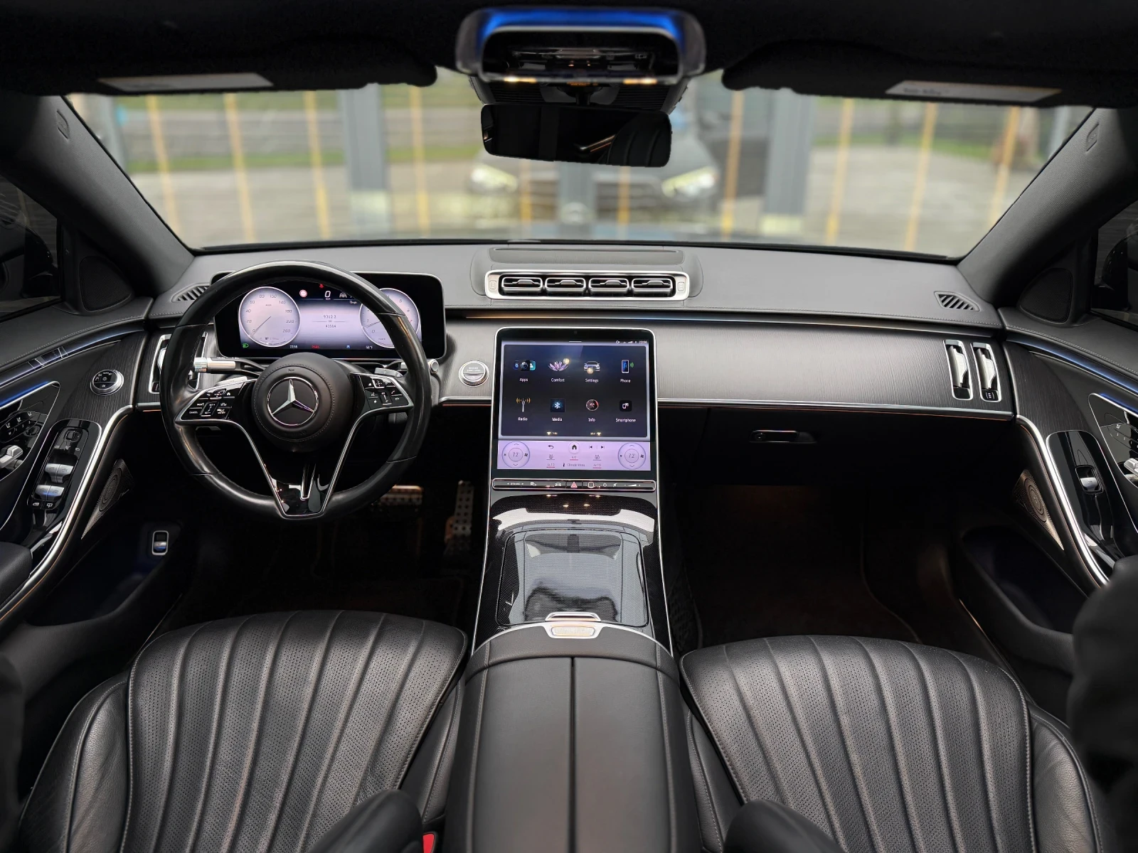 Mercedes-Benz S 500 AMG, LONG, 4 MATIC, MILD HIBRID, снимка 14 - Автомобили и джипове - 54376622