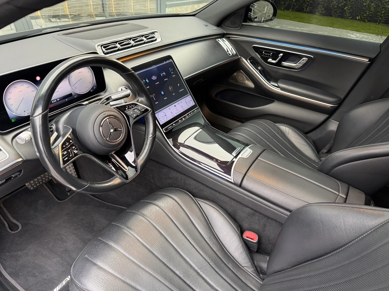 Mercedes-Benz S 500 AMG, LONG, 4 MATIC, MILD HIBRID, снимка 8 - Автомобили и джипове - 54376622