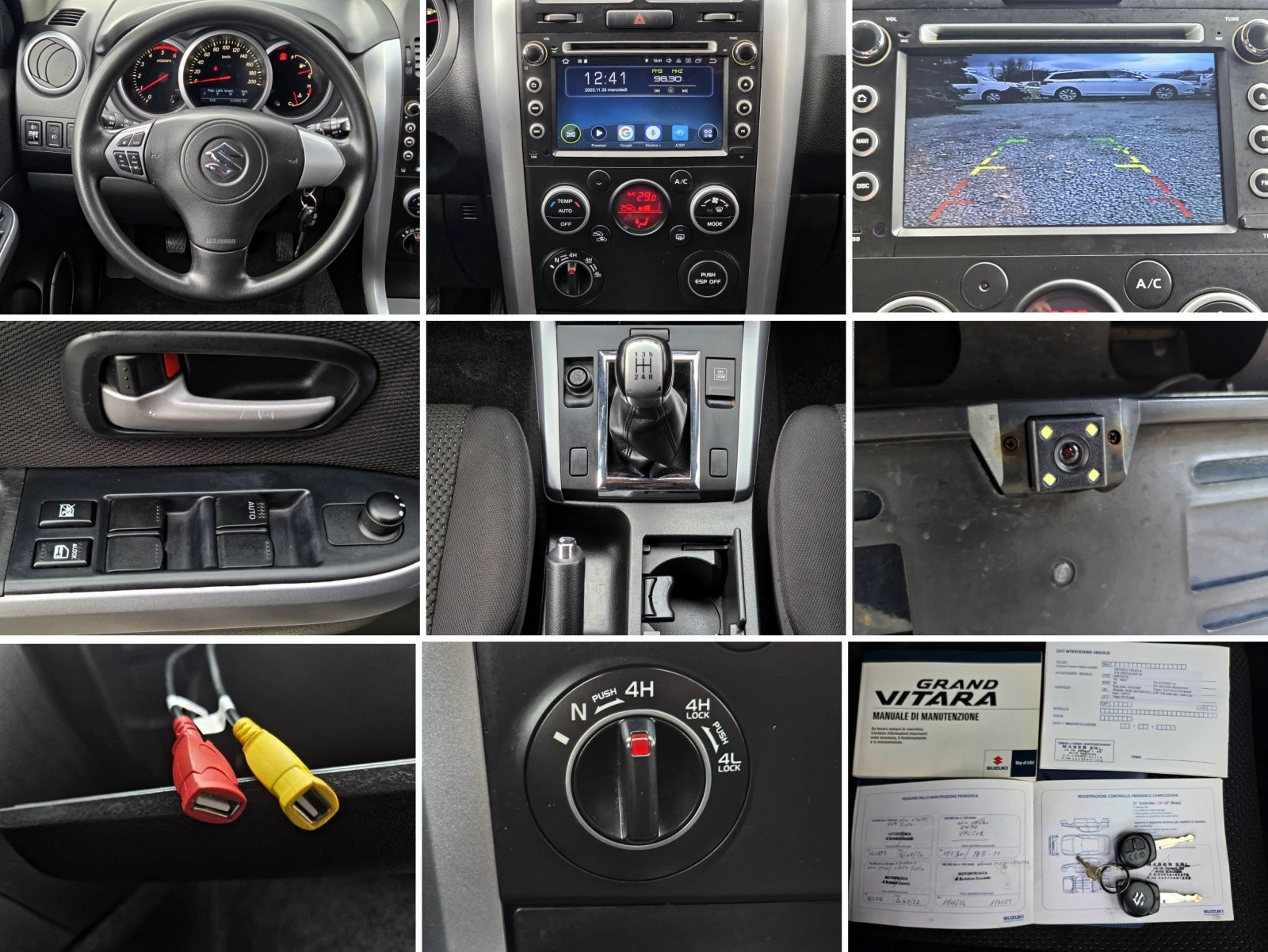 Suzuki Grand vitara 1.9D 129hp 4x4/NAVI/CAMERA | Mobile.bg   12