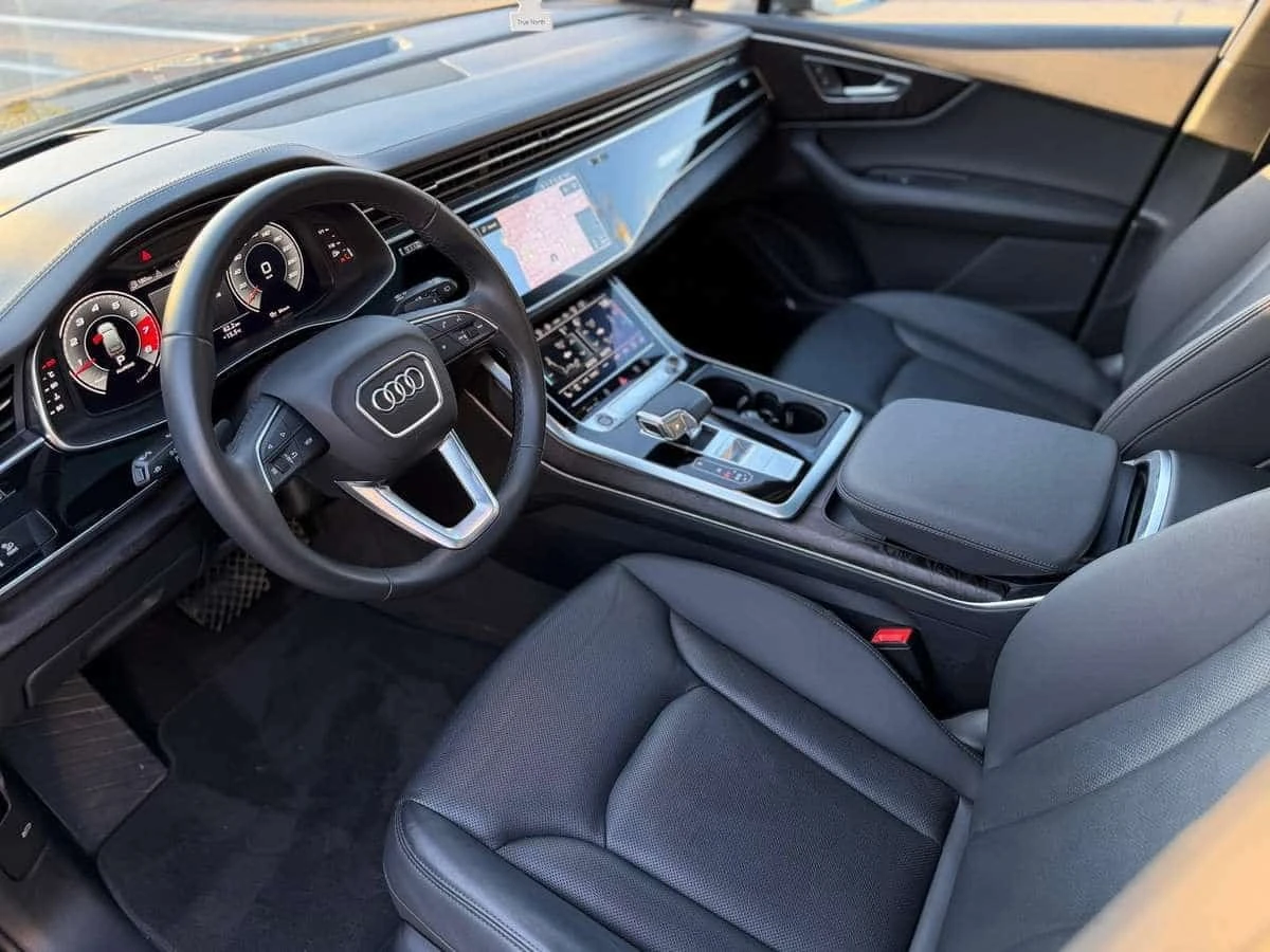 Audi Q7 55 TFSI TECHNIK S LINE| CCF| PPF| HUD| B&O| LOAD, снимка 12 - Автомобили и джипове - 56682652