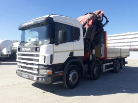 Scania 124 КРАН-FASSI-34м, снимка 2