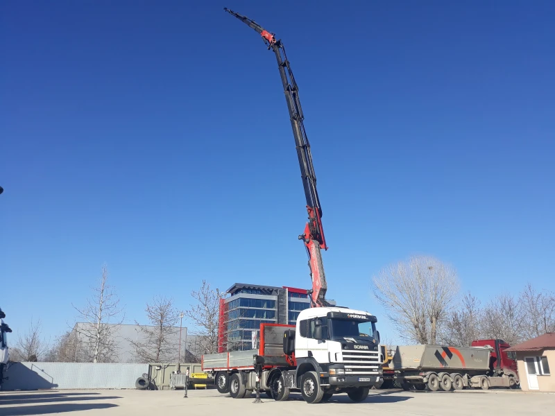 Scania 124 КРАН-FASSI-34м, снимка 8 - Камиони - 49383299