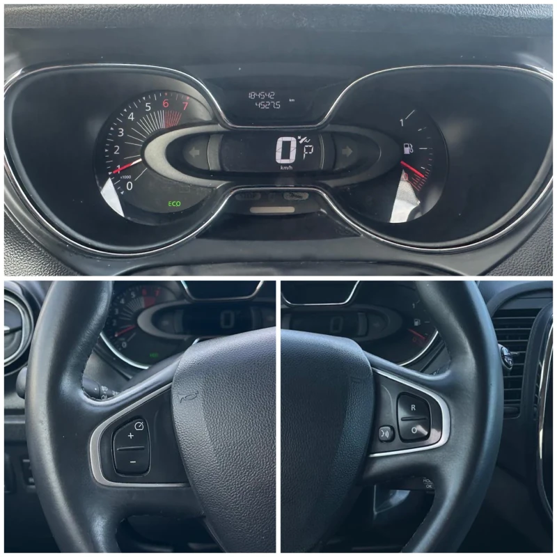 Renault Captur 1.2 АВТОМАТ КАМЕРА NAVI ТЕМПОМАТ, снимка 11 - Автомобили и джипове - 53482423