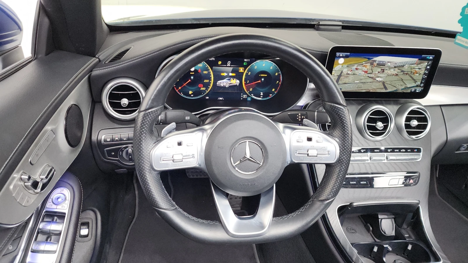 Mercedes-Benz C 200 Cabriolet, снимка 9 - Автомобили и джипове - 55655941