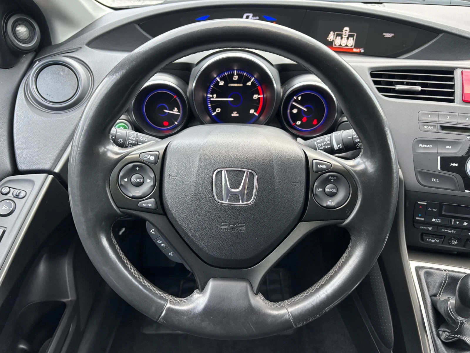 Honda Civic 1.6d 120к.с. EURO 6 129.000km , снимка 12 - Автомобили и джипове - 56131812