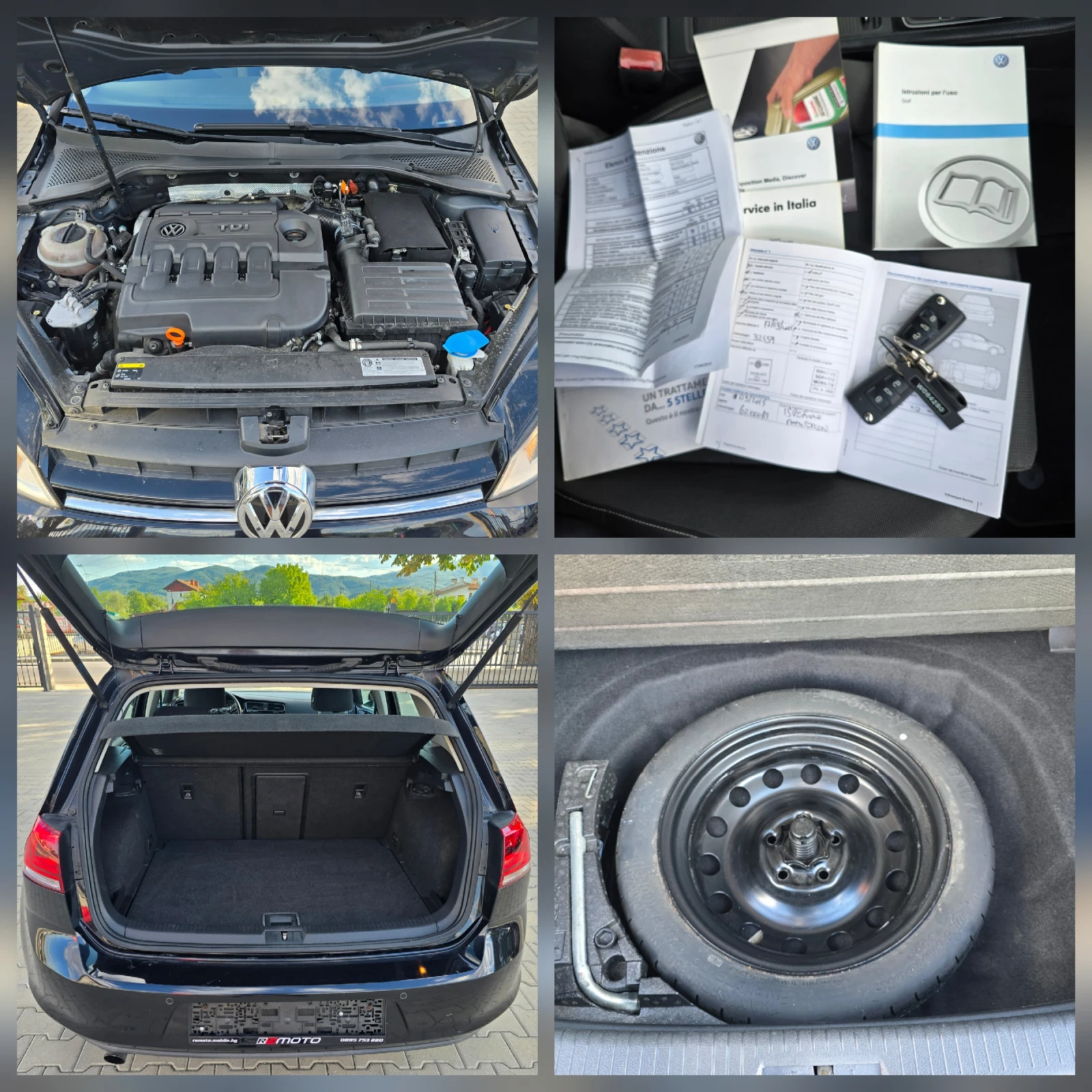 VW Golf 1.6TDI, 105к.с., Highline!, снимка 16 - Автомобили и джипове - 56136649