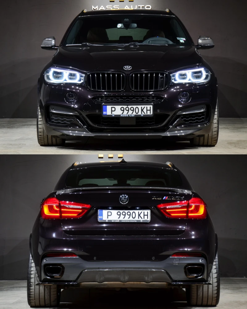 BMW X6 M50d/Xdrive/M-pack/Carbon, снимка 3 - Автомобили и джипове - 48920241