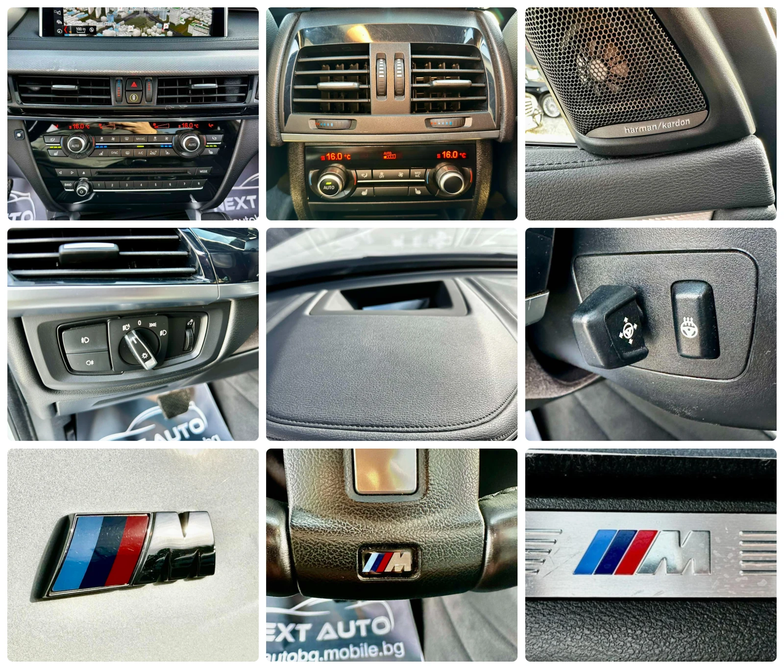 BMW X6 40D 313HP FULL M PACK, снимка 16 - Автомобили и джипове - 56583340