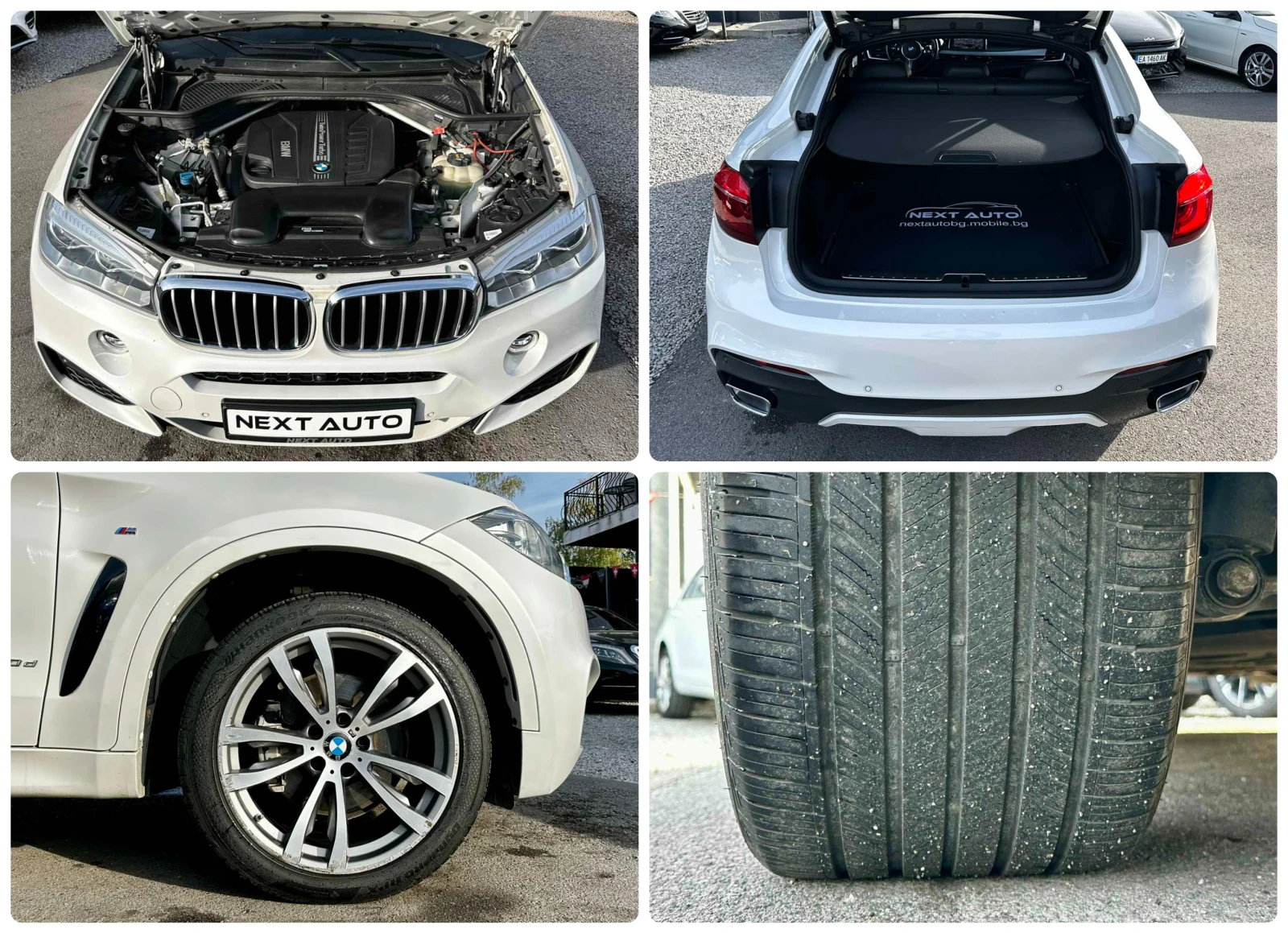 BMW X6 40D 313HP FULL M PACK, снимка 17 - Автомобили и джипове - 56583340