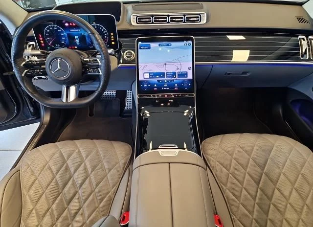 Mercedes-Benz S 580 e/LONG/510HP/AMG-LINE/BURM/PANO/360/DIGITAL/206f - изображение 9