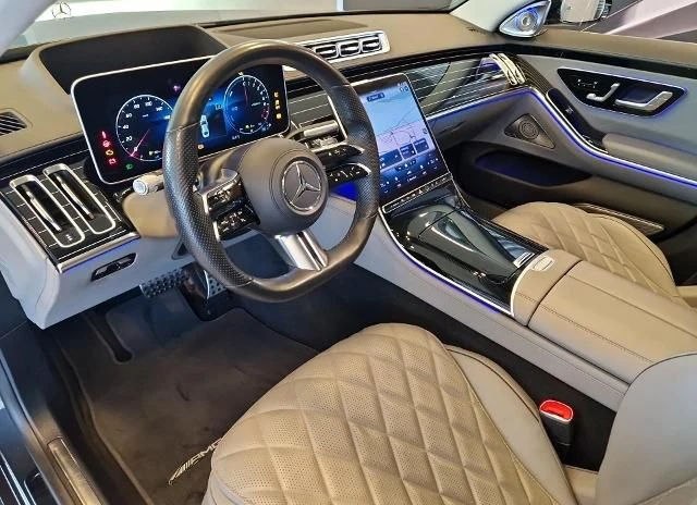 Mercedes-Benz S 580 e/LONG/510HP/AMG-LINE/BURM/PANO/360/DIGITAL/206f - изображение 8