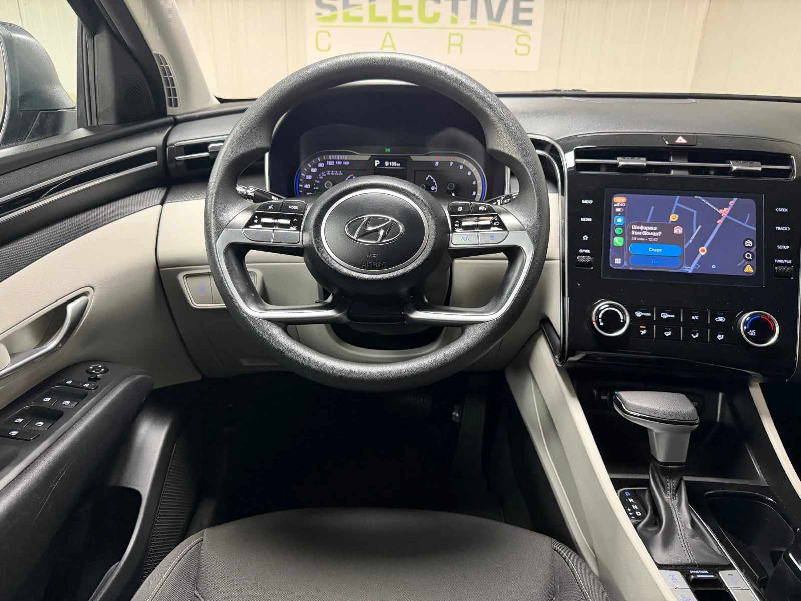 Hyundai Tucson AWD/4x4 32000 КМ Дистроник/Carplay/Keyless, снимка 10 - Автомобили и джипове - 54077620