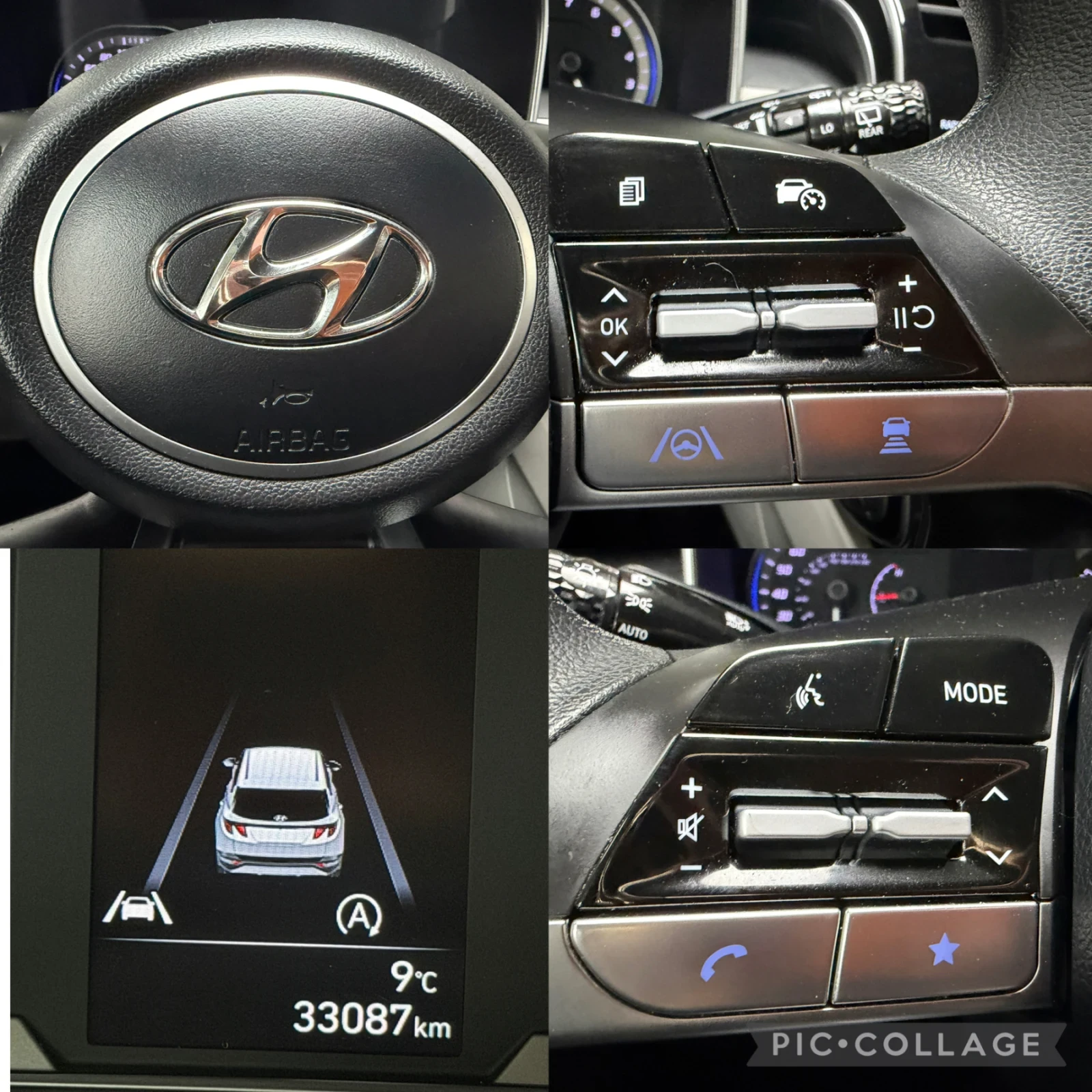 Hyundai Tucson AWD/4x4 32000 КМ Дистроник/Carplay/Keyless, снимка 11 - Автомобили и джипове - 54077620