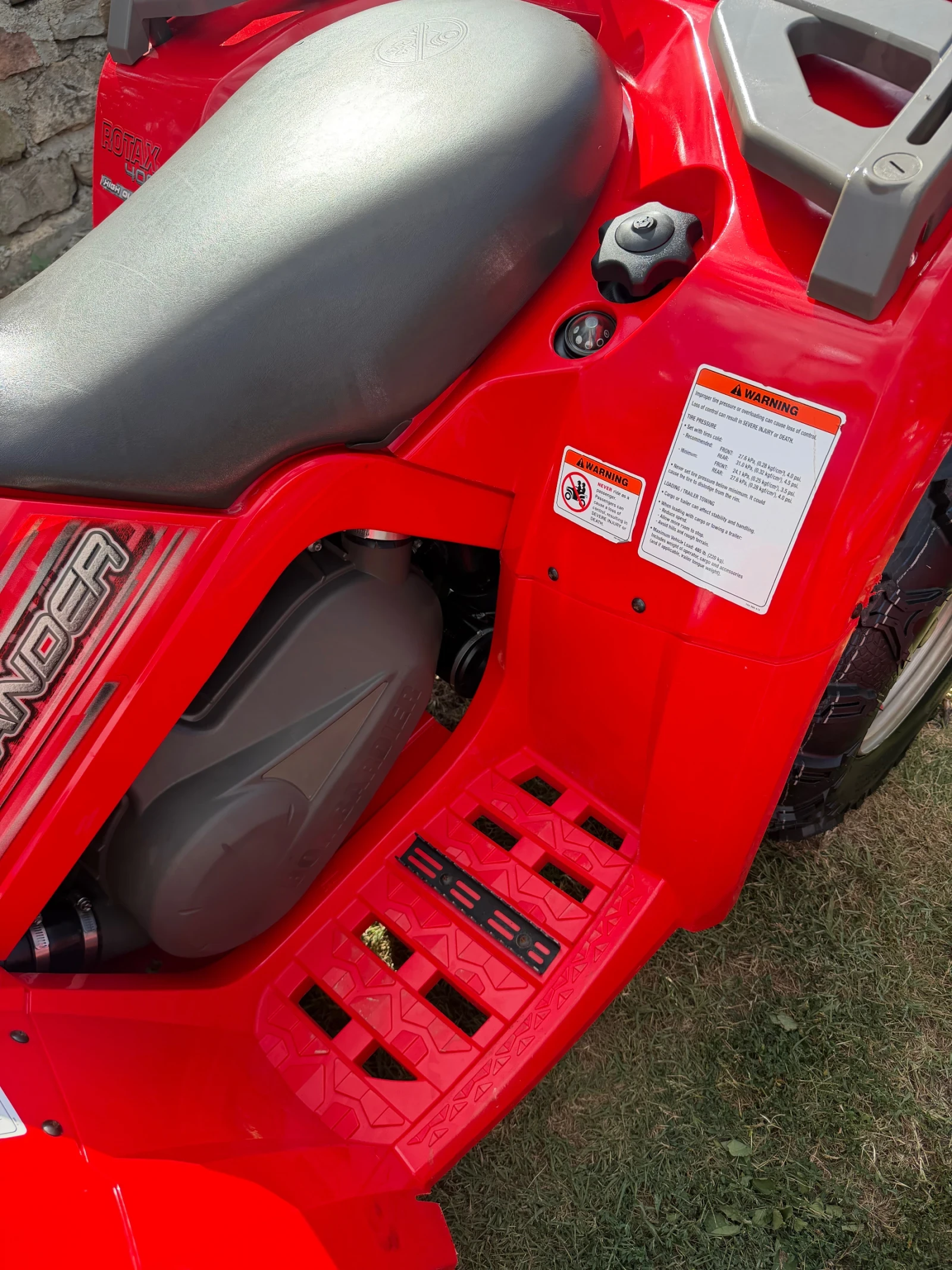 Can-Am Outlander 400 НОВИ 2000км, снимка 10 - Мотоциклети и мототехника - 55288702