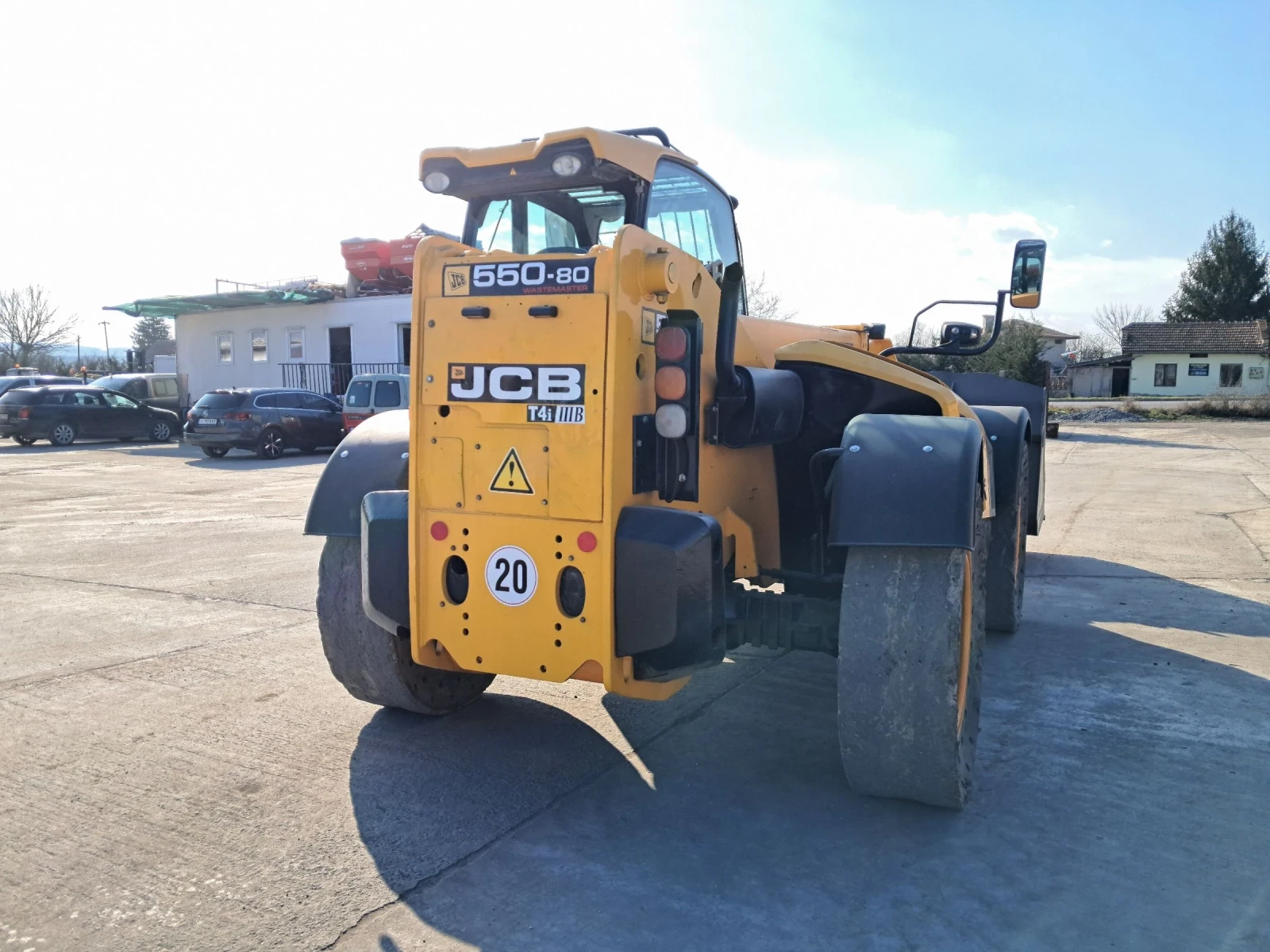 Телескопичен товарач JCB 550-80 - изображение 3