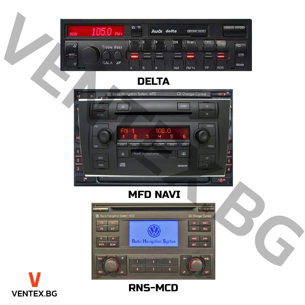    Audi Volkswagen Skoda  1994  2011 WEFA Bluetooth USB AUX +  | Mobile.bg   5