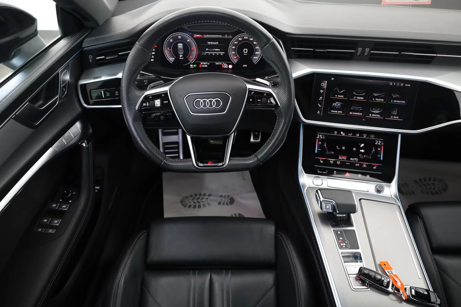 Audi A7 40TDI/204HP/QUATTRO/S-LINE/MEMO/B&O/HUD/CAM/467g - изображение 9