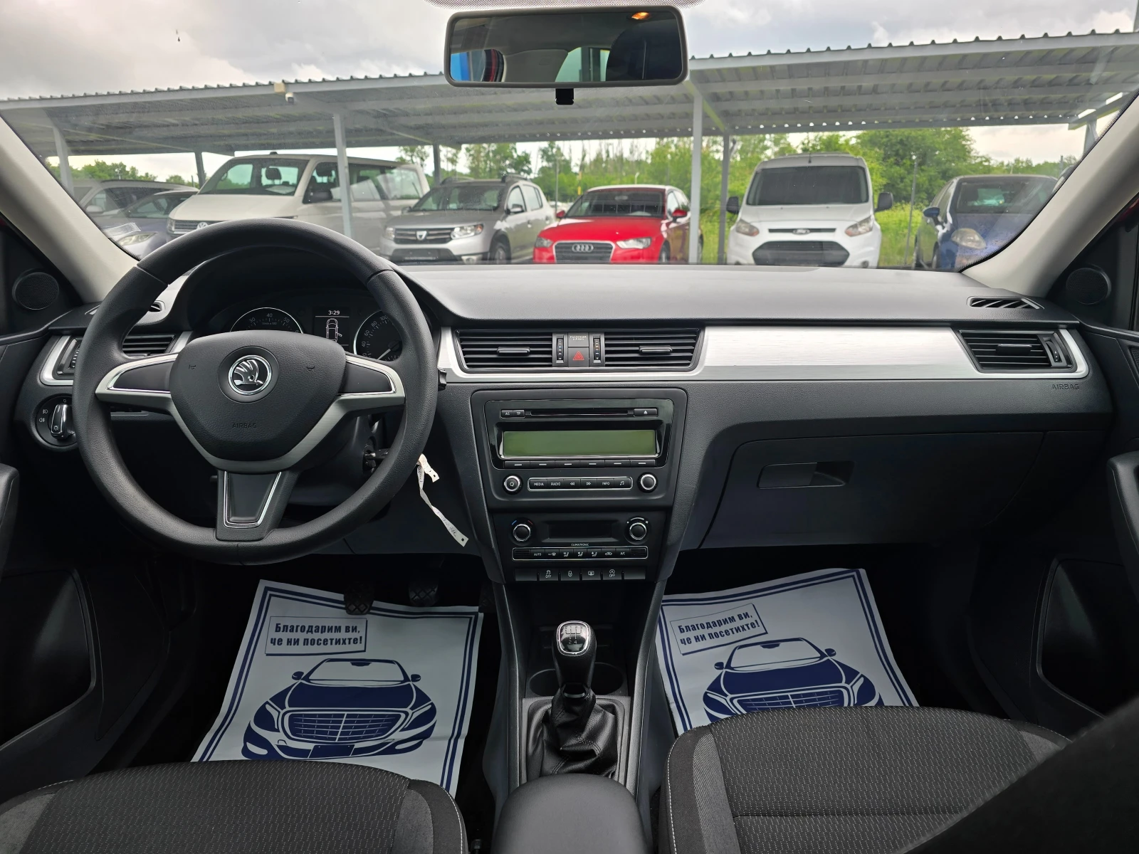 Skoda Rapid 1, 2 КЛИМАТРОНИК !! ПАНОРАМА !! ЕВРО 5 !!, снимка 11 - Автомобили и джипове - 54807358