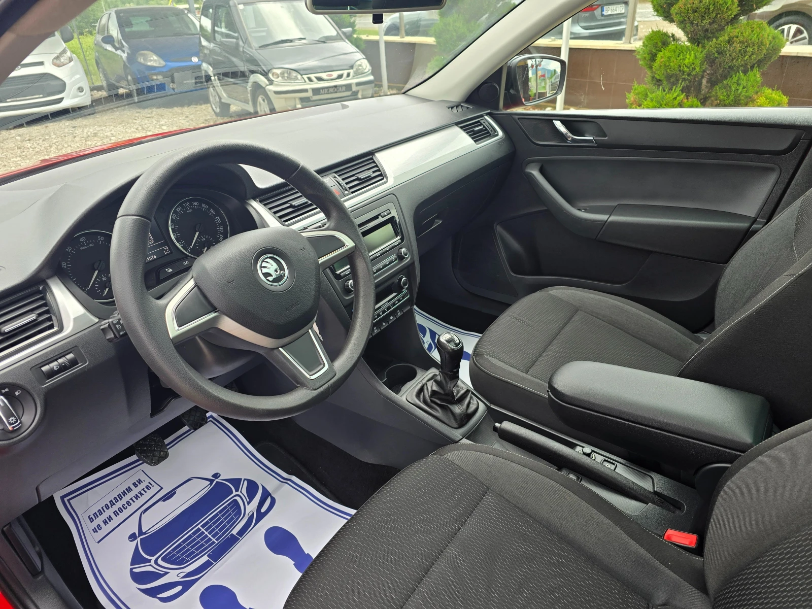 Skoda Rapid 1, 2 КЛИМАТРОНИК !! ПАНОРАМА !! ЕВРО 5 !!, снимка 13 - Автомобили и джипове - 54807358