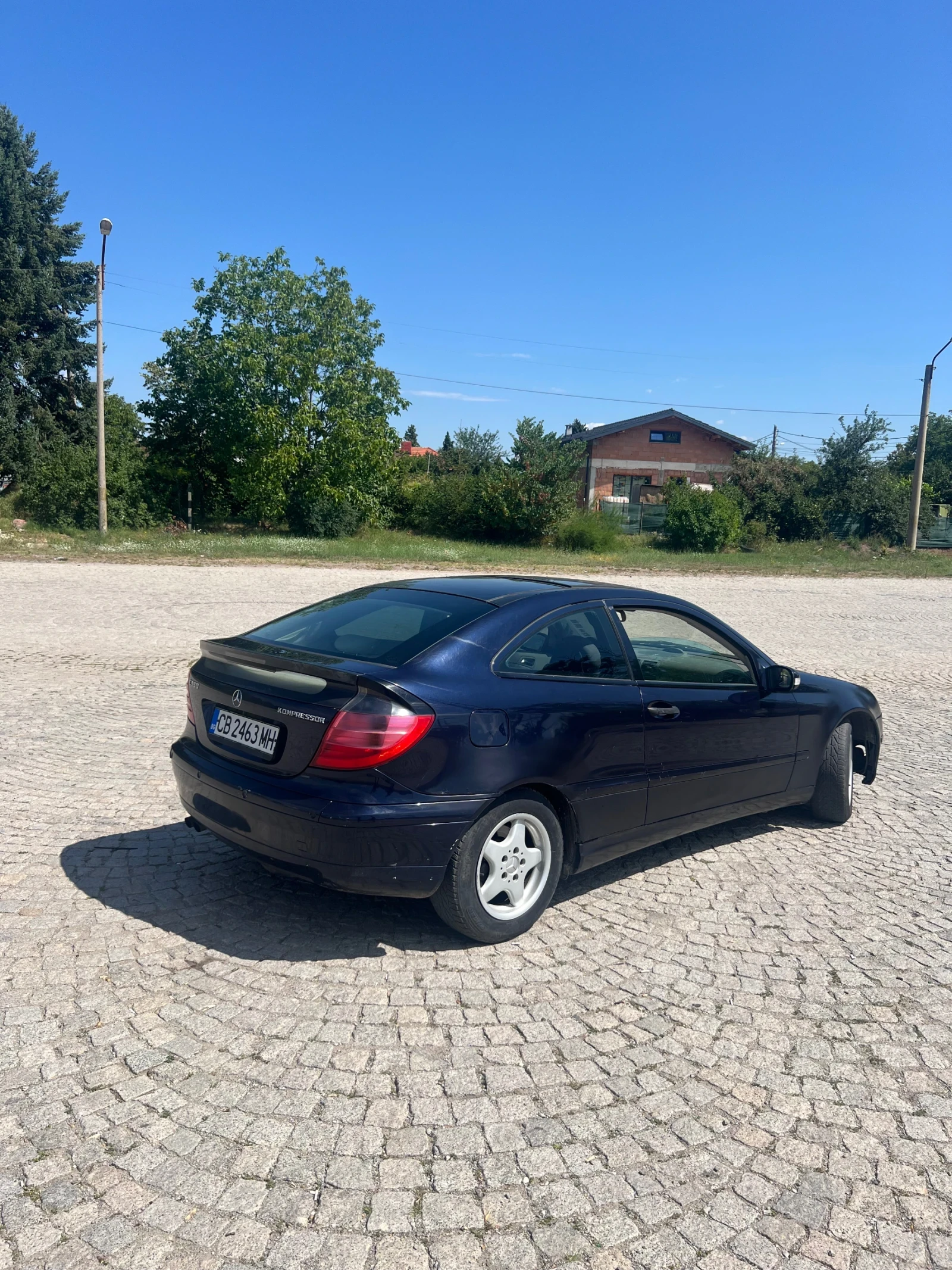 Mercedes-Benz C 180 Kompressor газов инжекцион, снимка 3 - Автомобили и джипове - 55492715