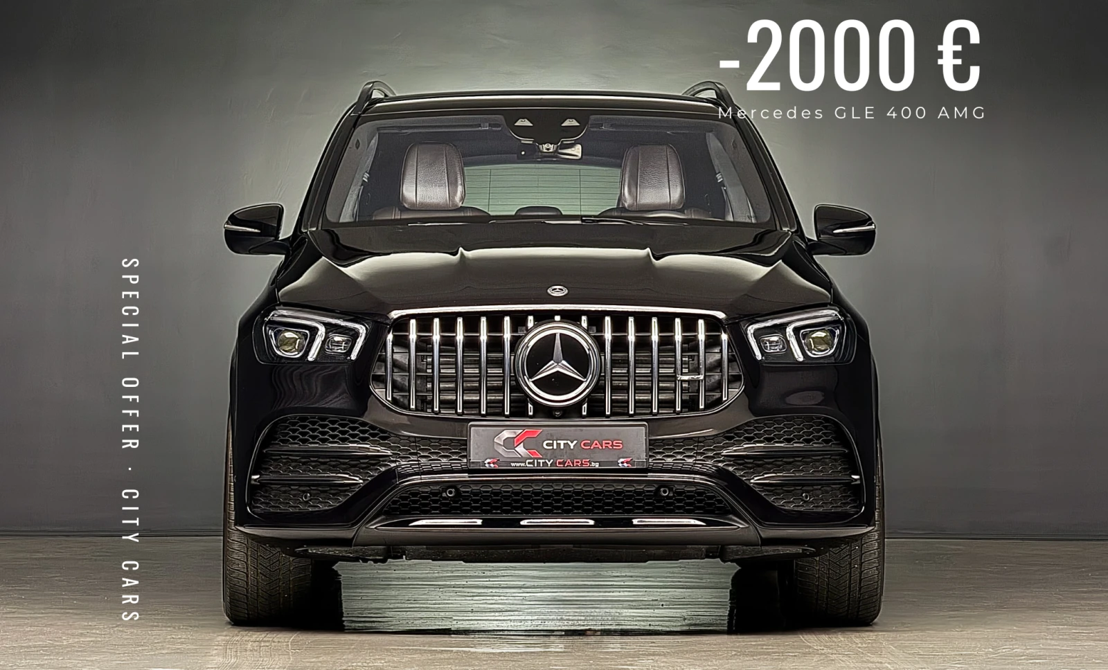 Mercedes-Benz GLE 400 AMG AIRMATIC 360  МАСАЖ ПЪЛНА СЕРВИЗНА ИСТОРИЯ  