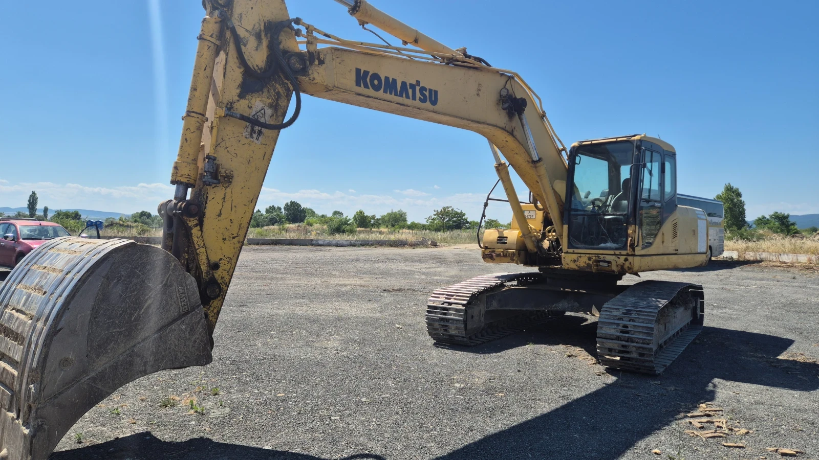 Багер Komatsu Pc 210 , снимка 2 - Индустриална техника - 55035859