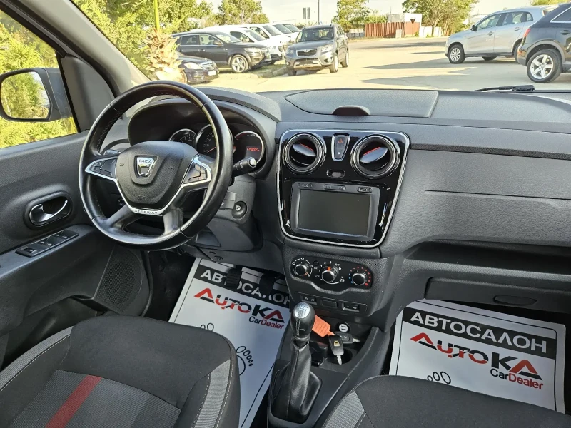 Dacia Lodgy STEPWAY= 1.5DCI-116кс= 7МЕСТА= NAVI= АВТОПИЛОТ, снимка 13 - Автомобили и джипове - 51067802
