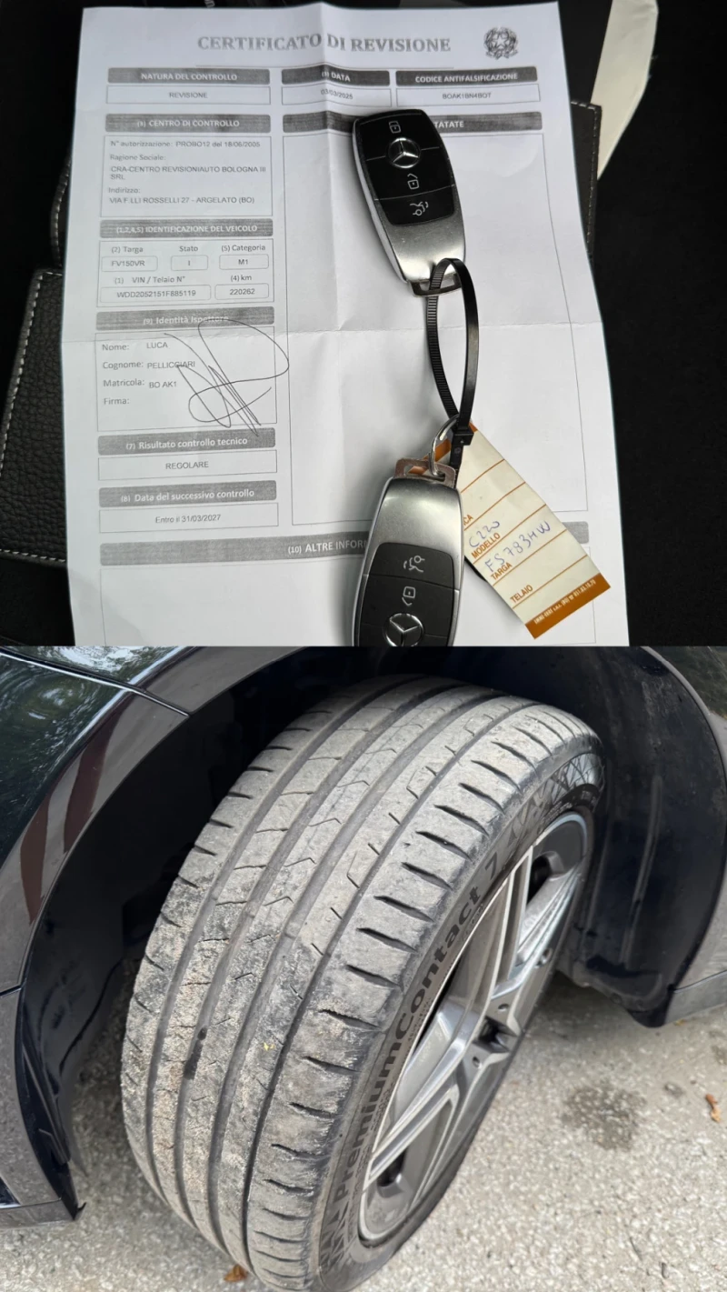 Mercedes-Benz C 220 2.2D 4x4.AMG.227.х.км.DISTRONIC.КОЖА.НАВИ.ПОДГРЕВ., снимка 17 - Автомобили и джипове - 51841001