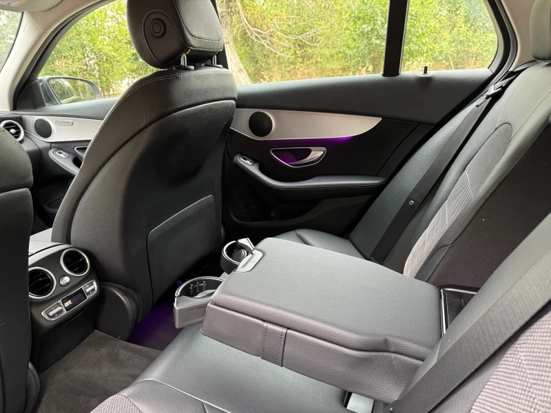 Mercedes-Benz C 220 2.2D 4x4.AMG.227.х.км.DISTRONIC.КОЖА.НАВИ.ПОДГРЕВ., снимка 11 - Автомобили и джипове - 51841001