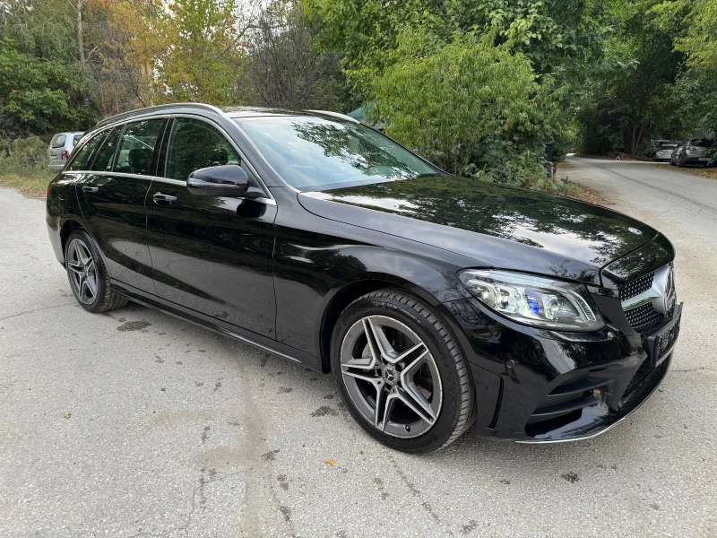 Mercedes-Benz C 220 2.2D 4x4.AMG.227.х.км.DISTRONIC.КОЖА.НАВИ.ПОДГРЕВ., снимка 6 - Автомобили и джипове - 51841001