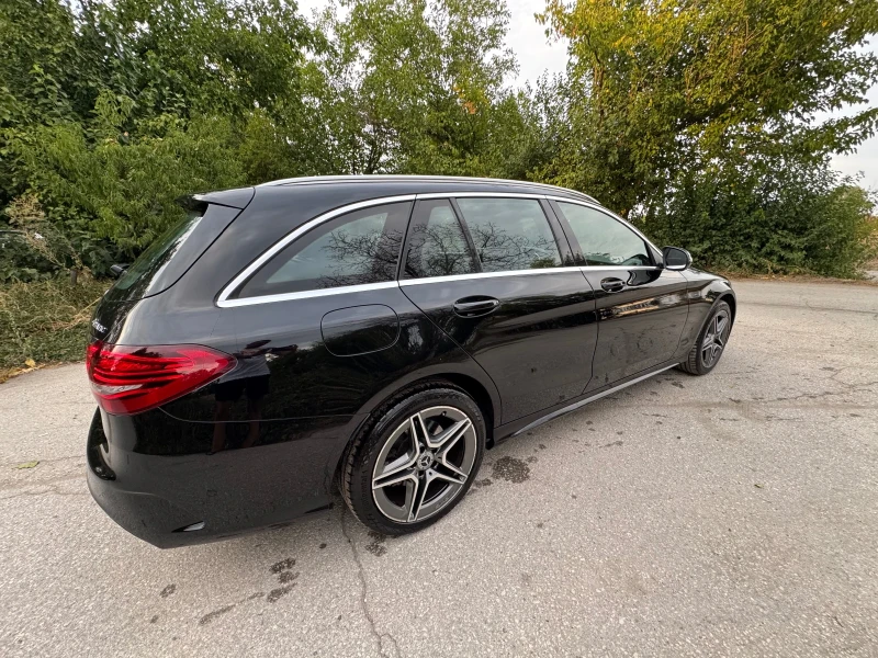 Mercedes-Benz C 220 2.2D 4x4.AMG.227.х.км.DISTRONIC.КОЖА.НАВИ.ПОДГРЕВ., снимка 5 - Автомобили и джипове - 51841001