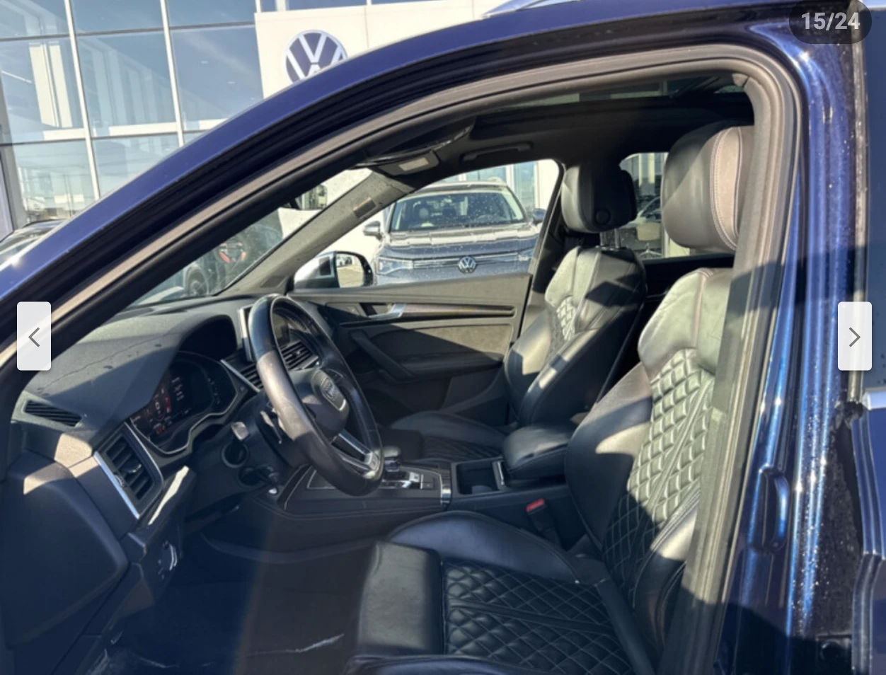 Audi SQ5 ДИГИТАЛНО* ТАБЛО* 360КАМЕРА* LANE* ASSIST* CARBON*, снимка 14 - Автомобили и джипове - 53815800