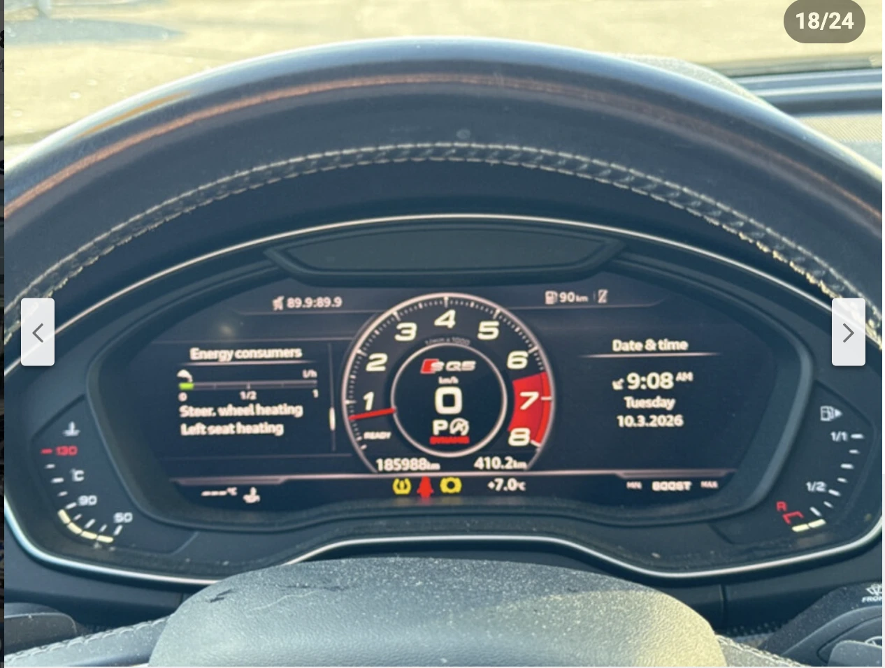 Audi SQ5 ДИГИТАЛНО* ТАБЛО* 360КАМЕРА* LANE* ASSIST* CARBON*, снимка 13 - Автомобили и джипове - 53815800