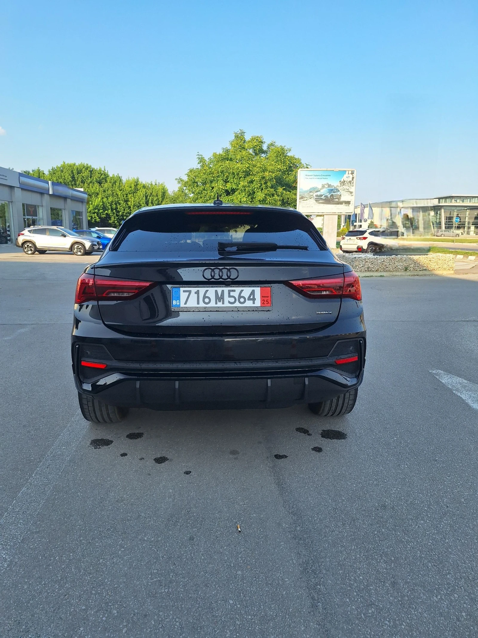 Audi Q3 Sportback 2.0 TFSI QUATTRO S LINE/360/BLACK EDITION , снимка 5 - Автомобили и джипове - 55502774