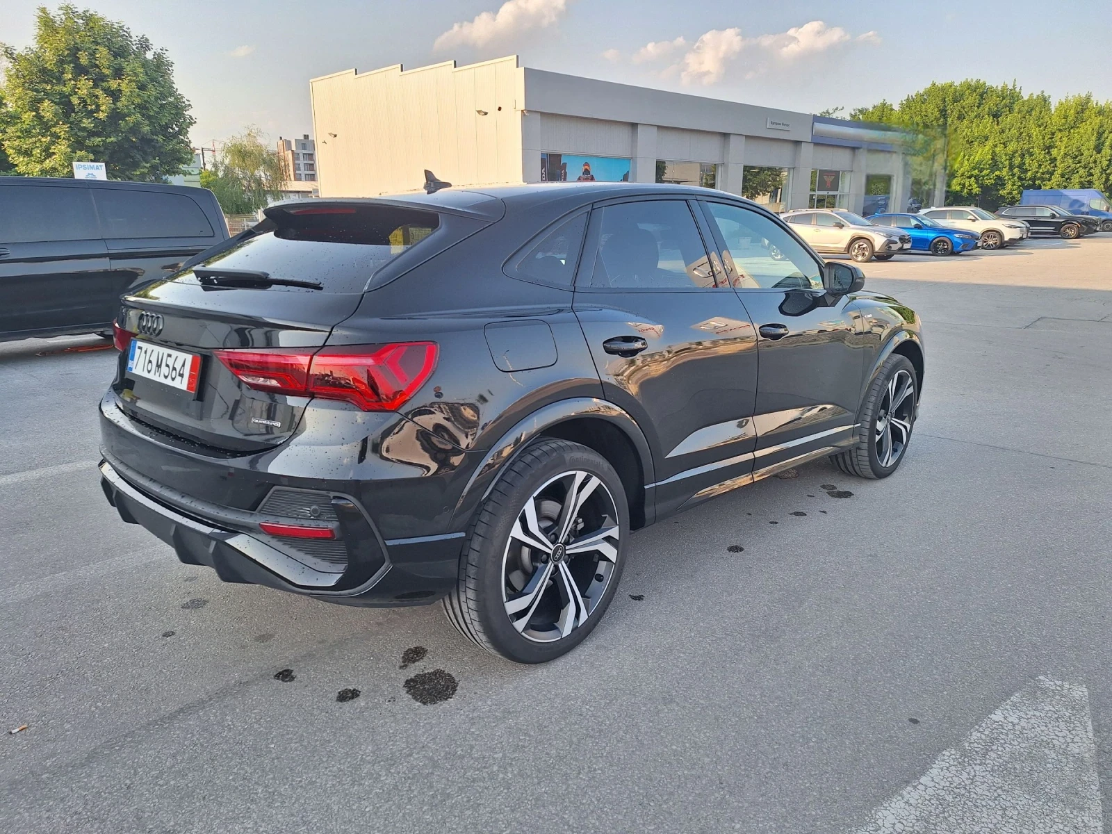Audi Q3 Sportback 2.0 TFSI QUATTRO S LINE/360/BLACK EDITION , снимка 3 - Автомобили и джипове - 55502774