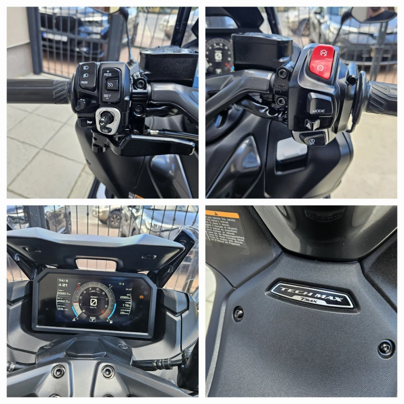 Yamaha T-max 560ie, Tech Max, Dark Petrol, ABS-TCS!, снимка 15 - Мотоциклети и мототехника - 46853373