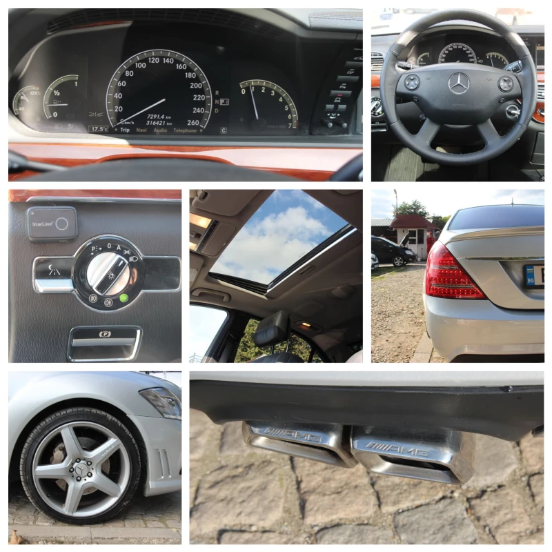 Mercedes-Benz S 500 S 500 LONG AMG    , снимка 14 - Автомобили и джипове - 48323988