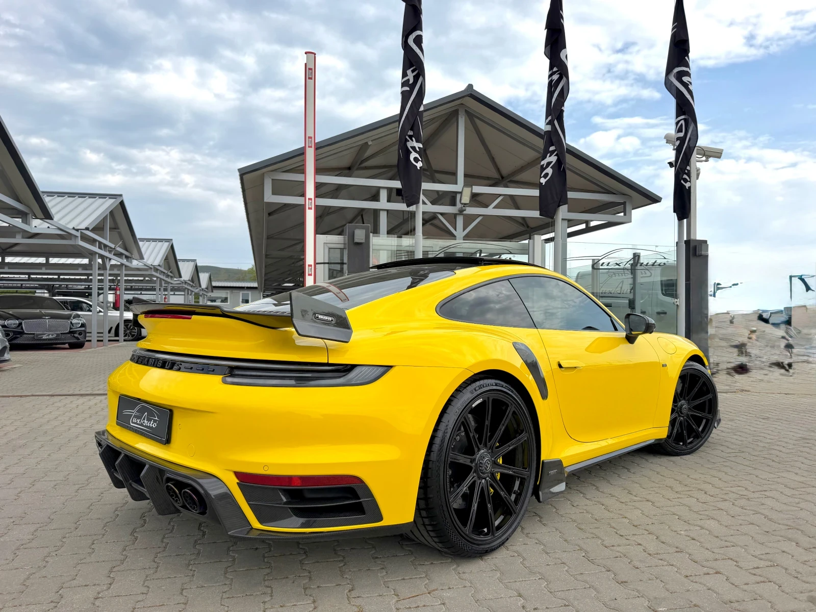 Porsche 911 TURBO S#BRABUS#CARBON#ALCANTARA#PDCC#PANORAMA#, снимка 5 - Автомобили и джипове - 54360545