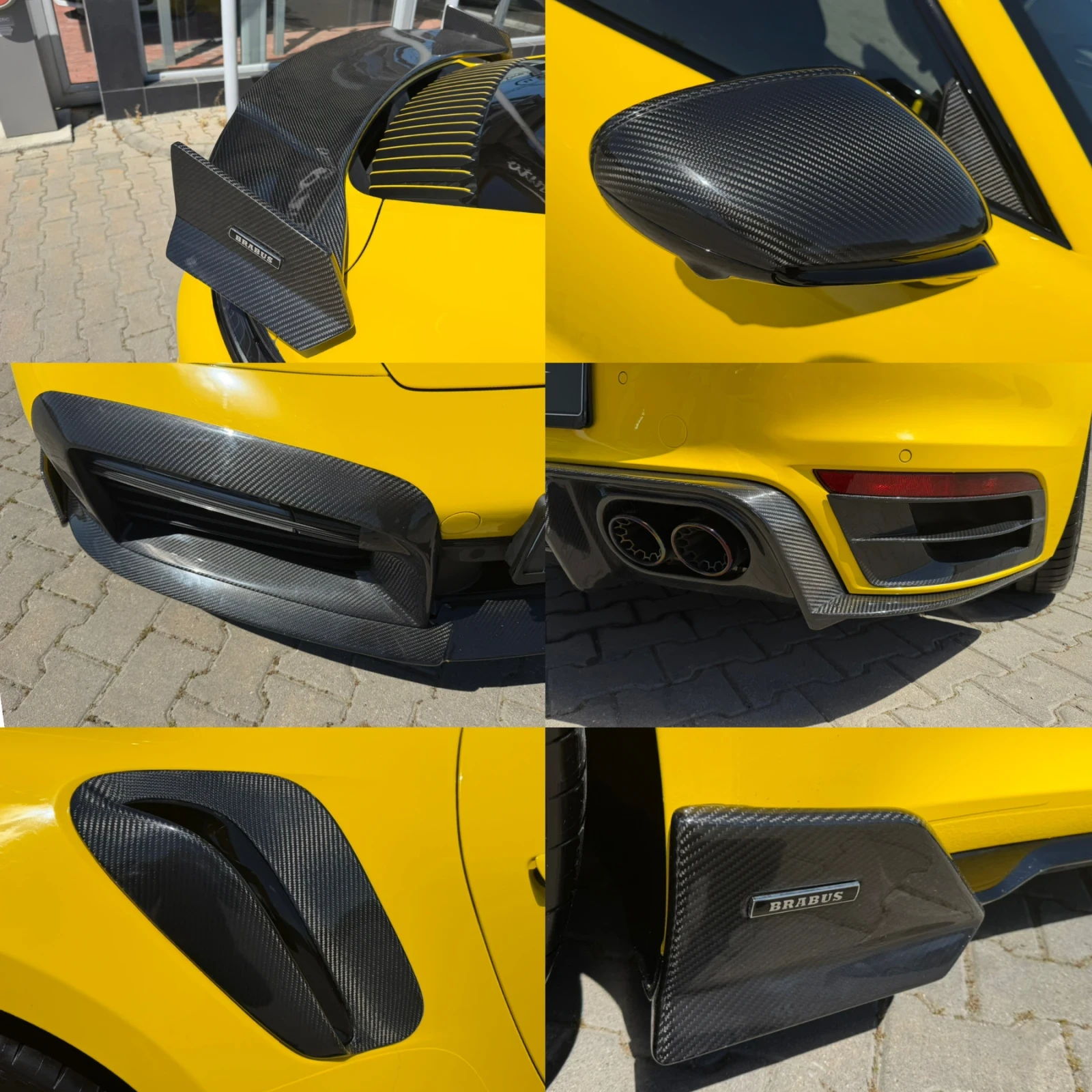 Porsche 911 TURBO S#BRABUS#CARBON#ALCANTARA#PDCC#PANORAMA#, снимка 8 - Автомобили и джипове - 54360545