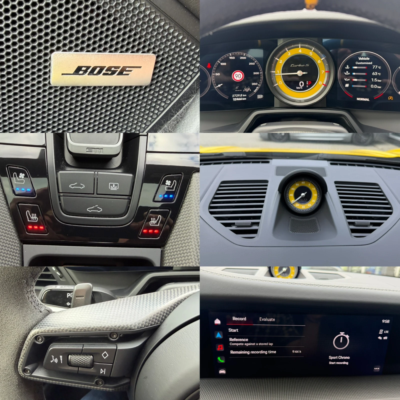 Porsche 911 TURBO S#BRABUS#CARBON#ALCANTARA#PDCC#PANORAMA#, снимка 17 - Автомобили и джипове - 54360545