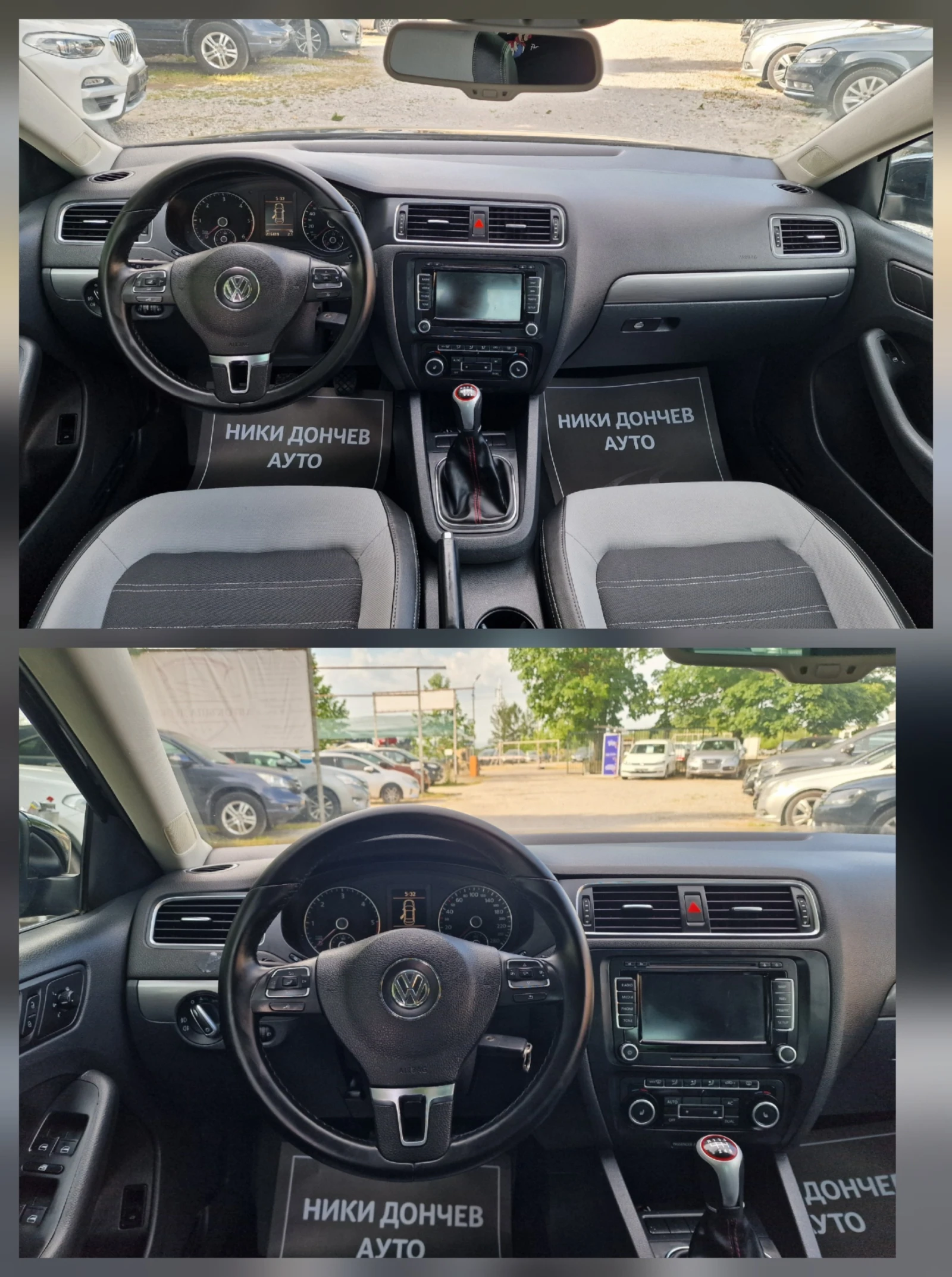 VW Jetta 2.0TDI-140k.s-6sk-NAVI-KOJA-EURO 5, снимка 11 - Автомобили и джипове - 54721574