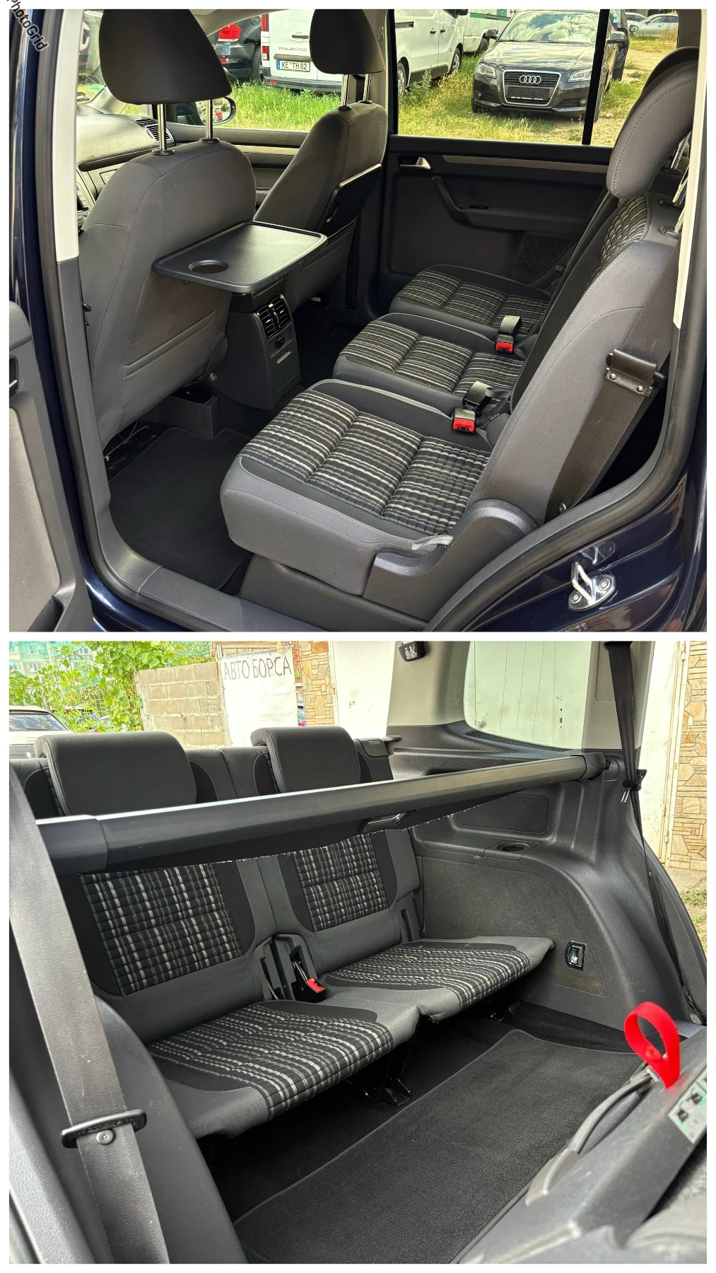 VW Touran CROSS 2.0TDI 7места* Камера* Навигация* , снимка 9 - Автомобили и джипове - 55398438