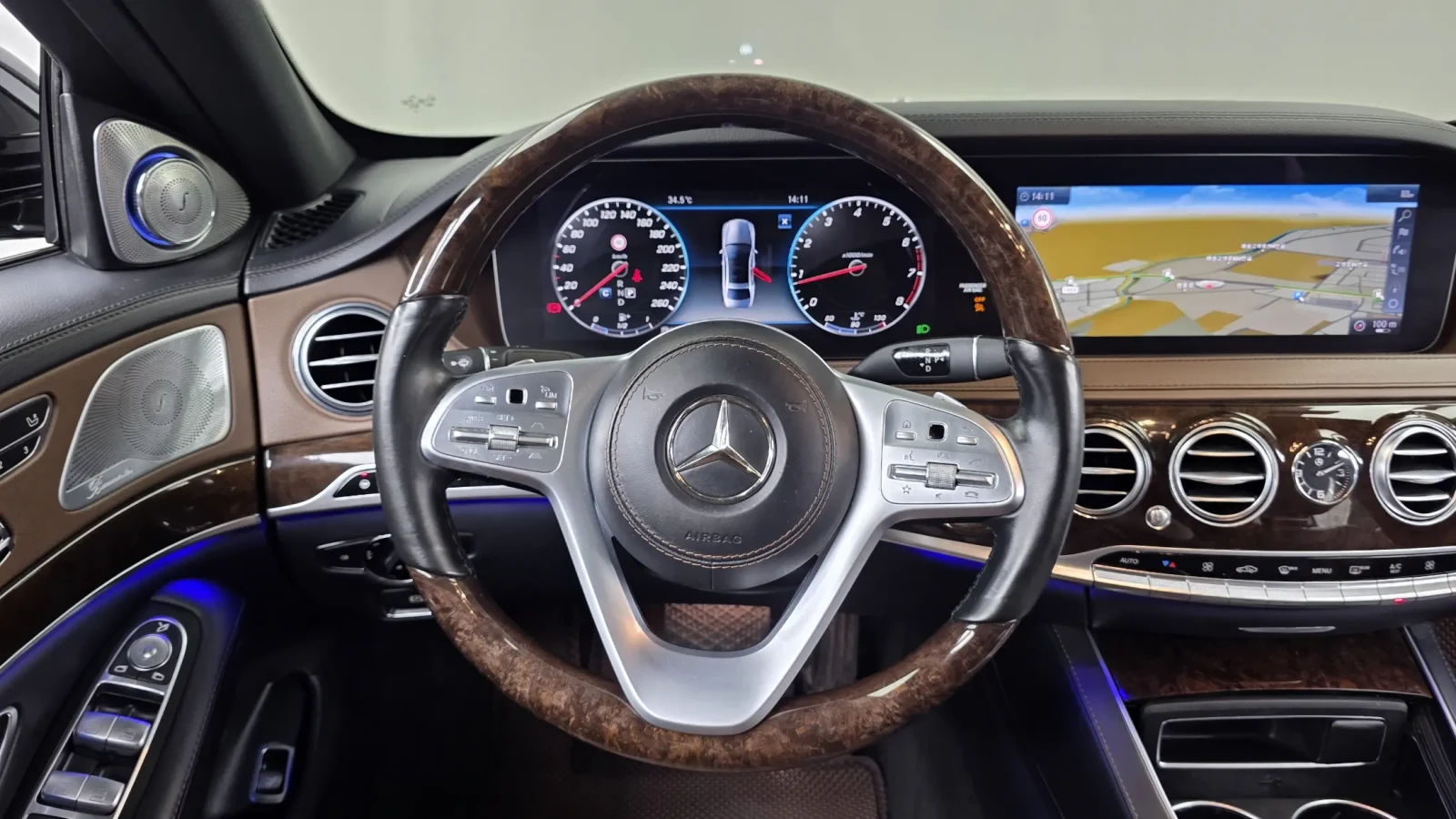 Mercedes-Benz S 560 4MATIC MAYBACH FIRST CLASS HEAD UP EKPAHИ 3D BUR, снимка 11 - Автомобили и джипове - 55623918