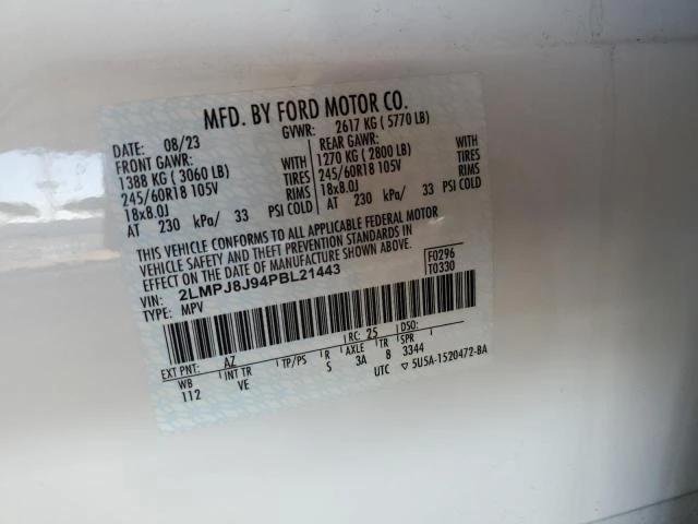 Lincoln Aviator 2.0L 4 All wheel drive - изображение 6