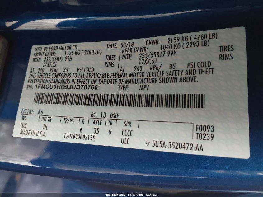 Ford Escape 1.5L I-4 DI, DOHC, VVT, TURBO, 179HP 4X4 Drive | Mobile.bg � ����������� 14