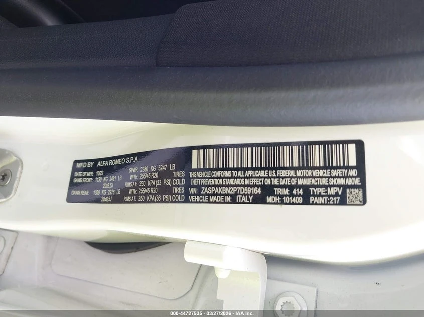 Alfa Romeo Stelvio 2.0l Ti Awd, снимка 8 - Автомобили и джипове - 54384876